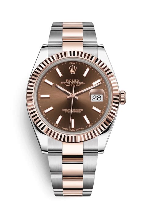 rolex datejust brown replica|rolex datejust 41 price.